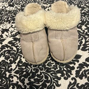 UGG Cream Fleece-Lined Footwear